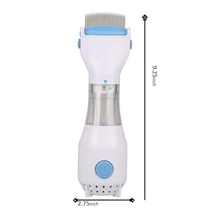 Electrical Chemical Free Head Lice Removal Comb Head Nits Capture Comb Electrical Head Lice Comb Eggs Remover Hair Vacuums Machine for lice removed