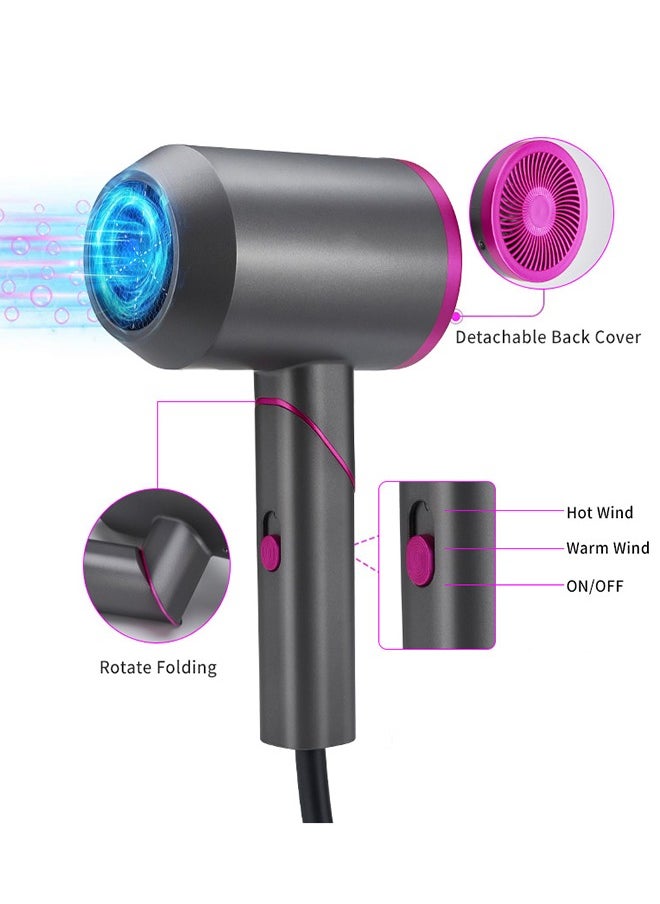 Arabest Portable Hair Dryer Strong Power Foldable Hair Dryer  - Image 4