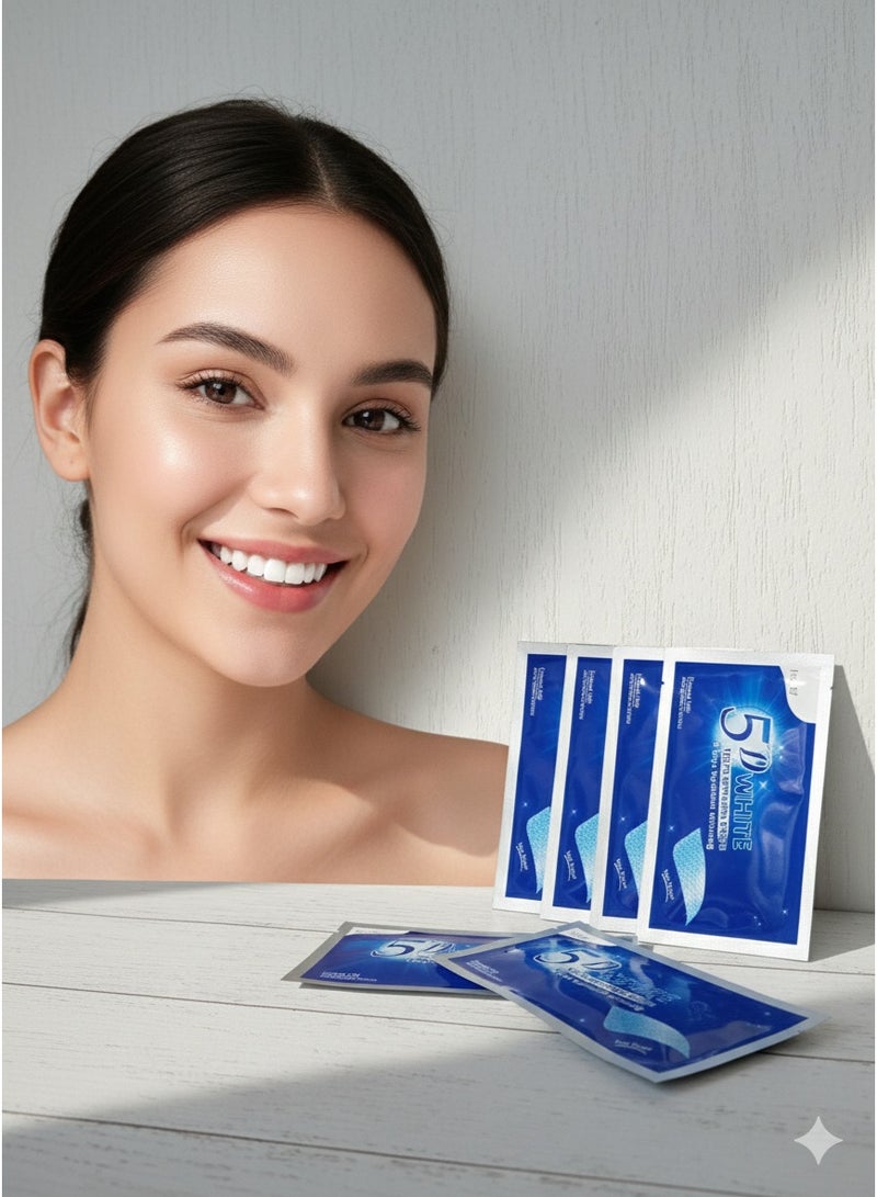 5دي شرائط  تبييض الأسنان - 5 قطع - Image 4