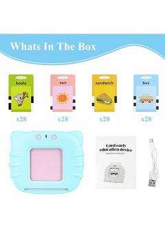 Y&D Flash Cards for Toddlers Talking Educational Toys 1-4 Year Old Kids Speech Therapy Toy 112 224 Sight Words with Sound Birthday Gift Boys Girls  - Image 5