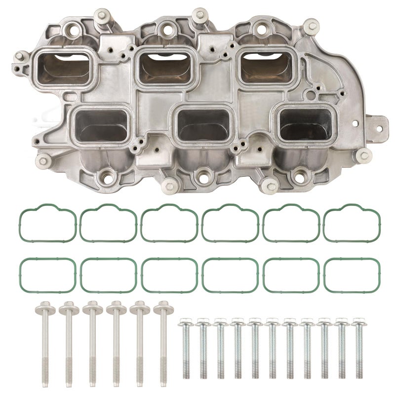 MITZONE Upgrade Aluminum Lower Intake Manifold with Gasket