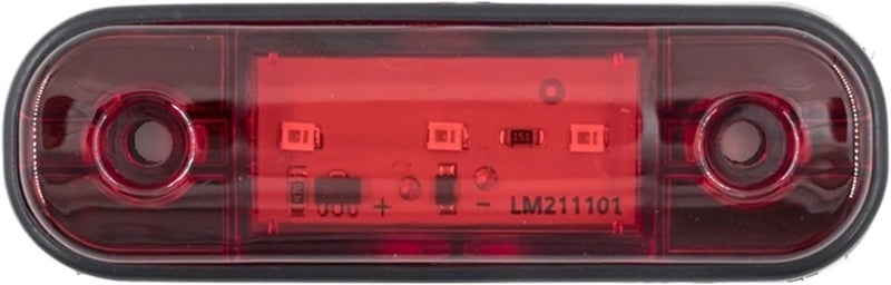 4PCS Warning Light LED Trailer Camion Orange 12V 24V LED Side Marker Truck Accessories Parking Lights(4x Red) - Image 5
