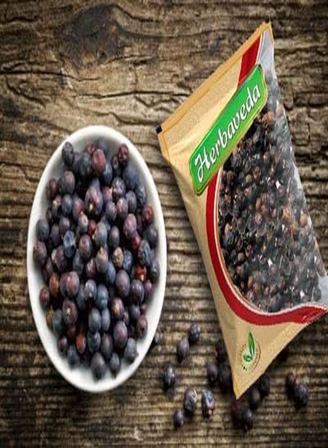 LEANBEING Herbaveda - Dried Juniper Berry 500g | Imported - Image 4