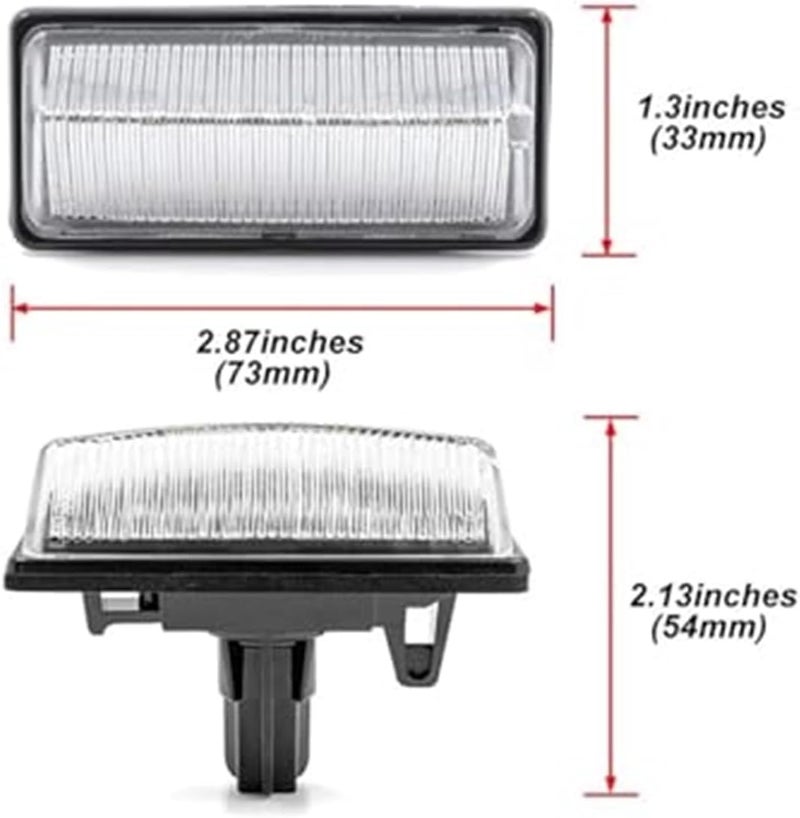 DEMULAX License Plate Light for Nissan Vehicles - Image 5