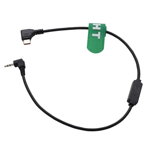 HangTon Record Control Cable for DJI RS234 Pro Focus Pro Grip to Sony CineAltaB FX9 FX6 Canon C80 BMD URSA Mini Pro Panasonic EVA1 BGH1 Z CAM Camera USBC to LANC 25mm 30cm - Image 1