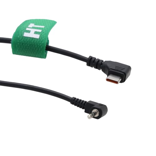 HangTon Record Control Cable for DJI RS234 Pro Focus Pro Grip to Sony CineAltaB FX9 FX6 Canon C80 BMD URSA Mini Pro Panasonic EVA1 BGH1 Z CAM Camera USBC to LANC 25mm 30cm - Image 3