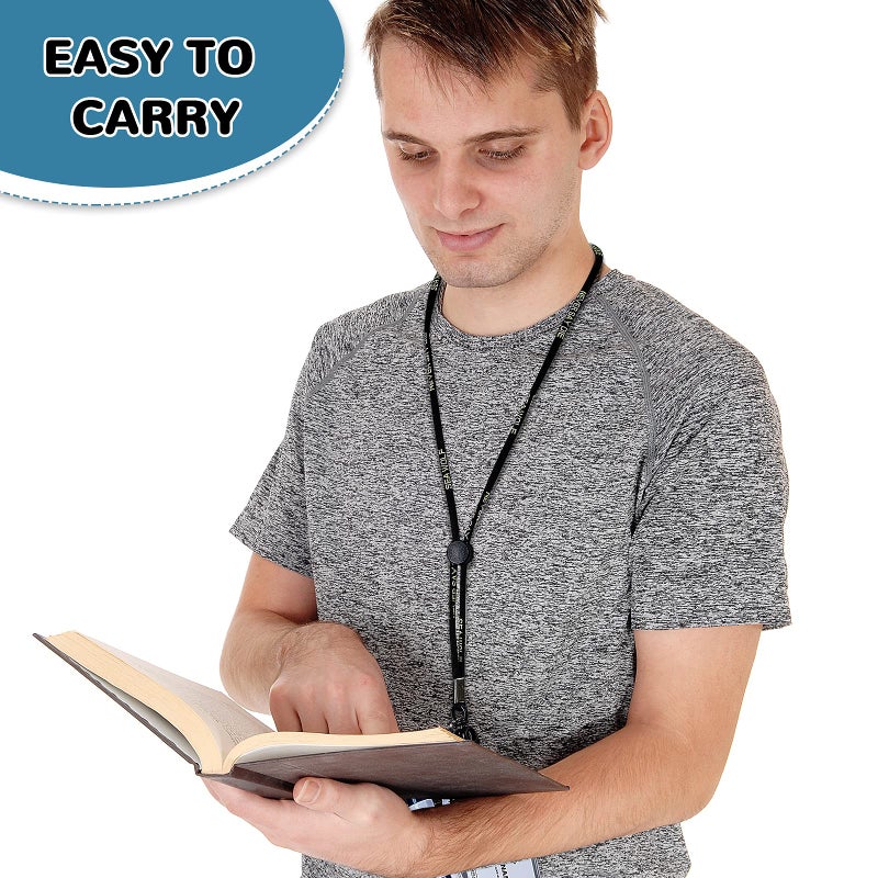 Chinco 19 Pcs Anti-lost Lanyard Set with 2 Pcs Neck Straps 12 Pcs Anti-lost Silicone Ring 5 Pcs Lanyard Accessories - Image 4