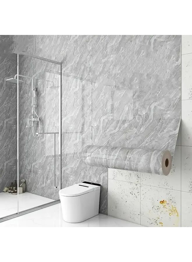 Blue Flowstone Self Adhesive Marble Contact Paper 78.74 - Image 2