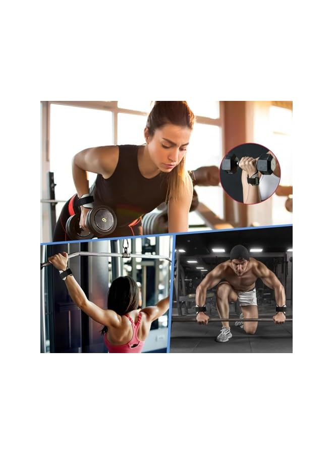 S-TOP Wrist Straps for Weightlifting, 1 Pair of Gym Lifting Strap, Lifting Straps for Enhanced Grip Optimal Hand and Wrist Protection - Image 4