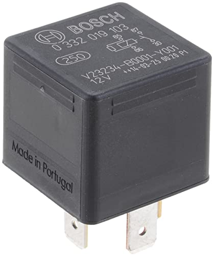 BOSCH 0332019103 Normal Open Mini Relay - 4 Pins, 12 V, 30 A - Single - Image 1