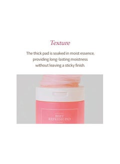 I'M FROM I’m from Beet Refresh Pad 60 Sheets, Triple-Layered Pads Hold 260ml Essence, 20% red Beet Extract from Korea, Full of Moisture with a Slice of Red Beet, Vitality for Dull, Rough Skin  - Image 5