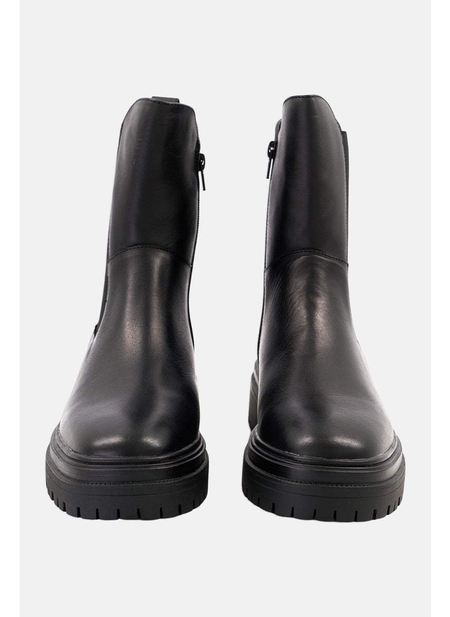 Tchibo - Women Broad Slip On Ankle Boots, Black - Image 1