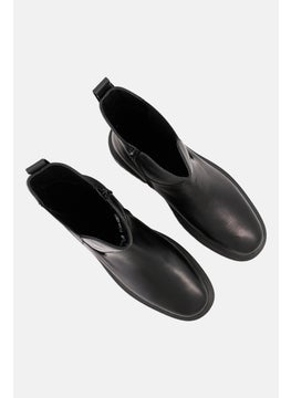 Tchibo Women Broad Slip On Ankle Boots, Black  - Image 3