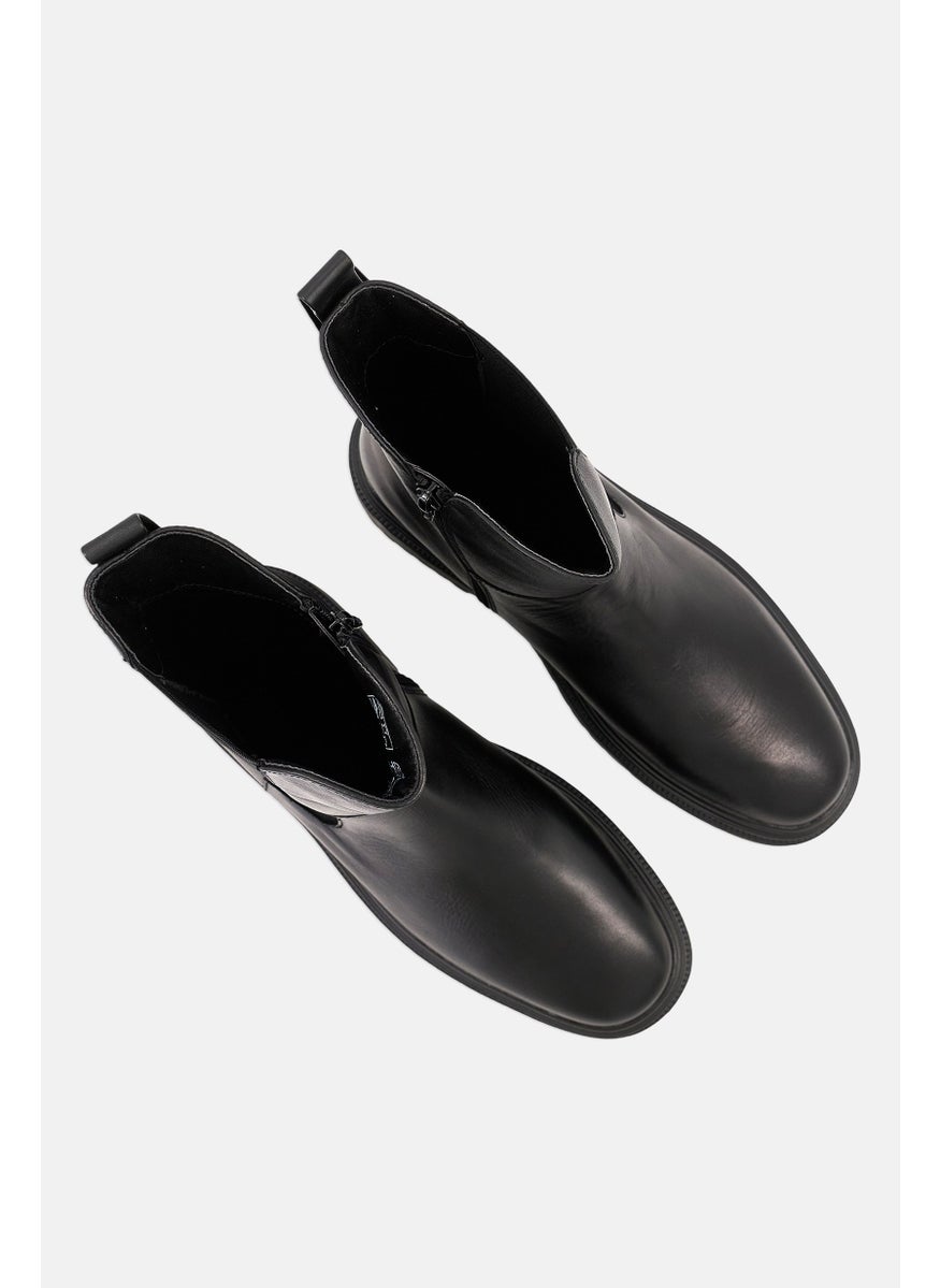 Tchibo - Women Broad Slip On Ankle Boots, Black - Image 1