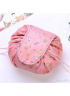 svk dream Portable Folding Drawstring Makeup Bag Large Capacity Lazy Cosmetic Organizer Pouch Magic Travel Toiletry Bags For Womens  - Image 2