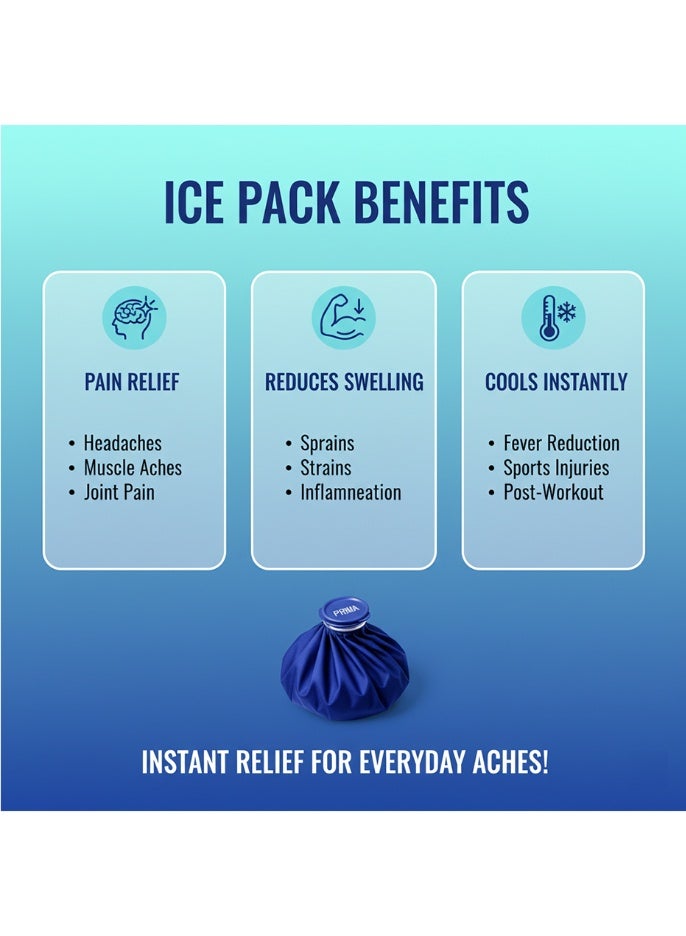 بريما كمادات PRIMA الطبية المتعددة ضرورية للإسعافات الأولية والعناية اليومية توفر تبريد أو تدفئة فورية حسب حاجتك - Image 5