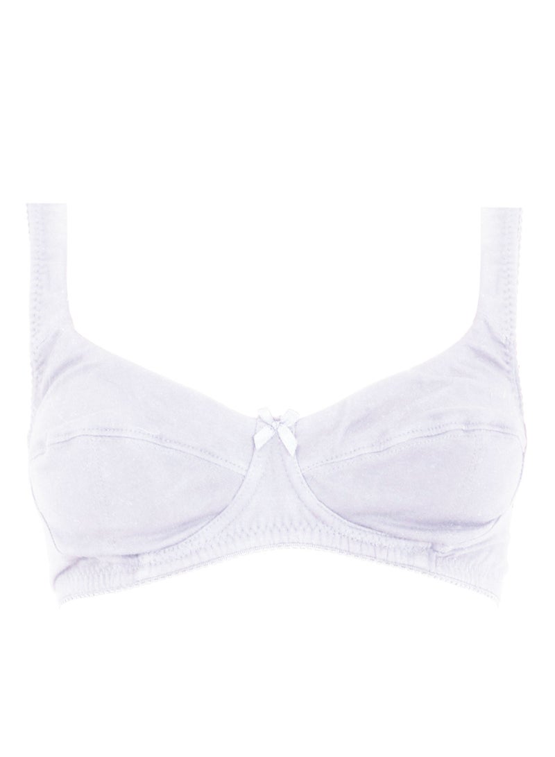 Dadoush Women's unlined, wire-free bra with a comfortable T-shirt bra for excellent support and coverage - Image 1