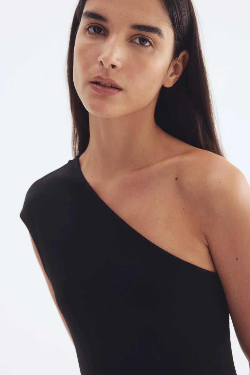 H&M Long one-shoulder dress