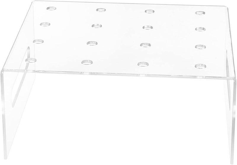 Garneck 1Pc Acrylic Push Cake Holder with Display Stand for Cakes Jellies and Desserts for Bakeries Parties and Home Use - Image 1