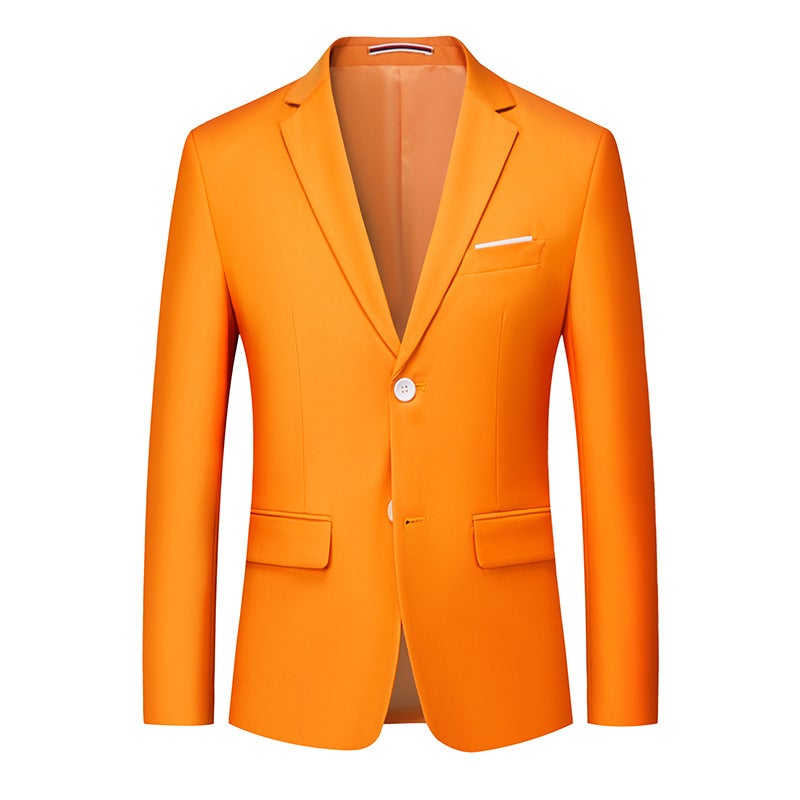 Men'S Suit With Good Texture, Stereo, No-Iron, Crisp And Thick Two-Button Small Suit, Business Casual Export Jacket For Men - Image 4