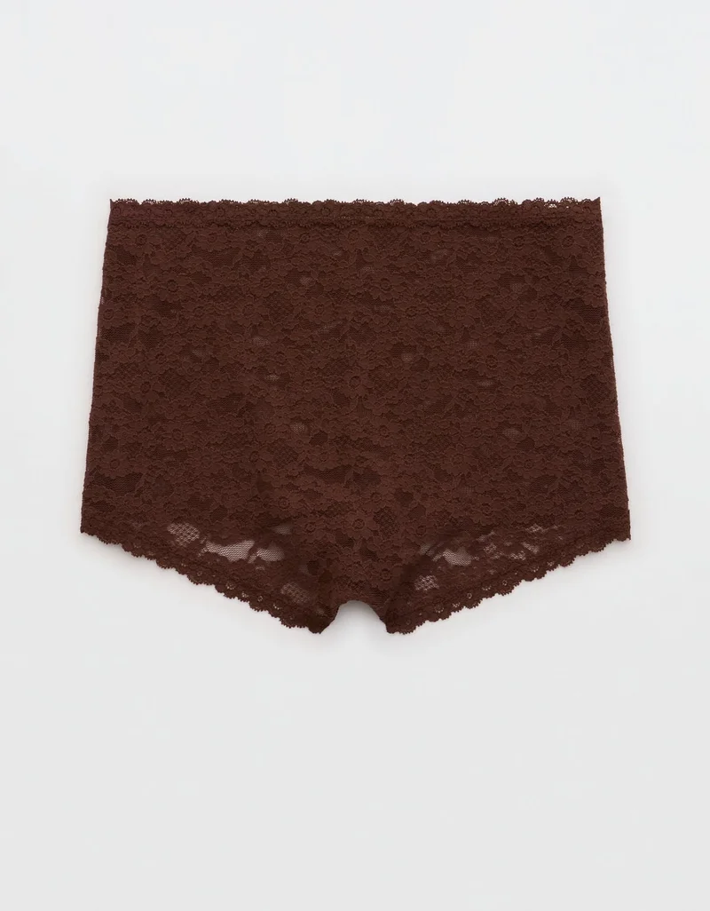 Aerie Show Off Vintage Lace Boyshort Underwear