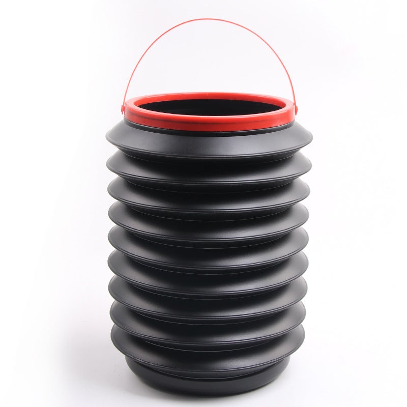 Generic Outdoor car folding trash can toilet toilet living room kitchen home car special with lid creative No cover (opp bag packaging) 