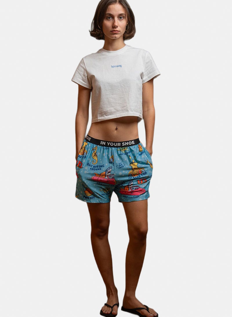 In Your Shoe Fishies Pshorts - Image 2