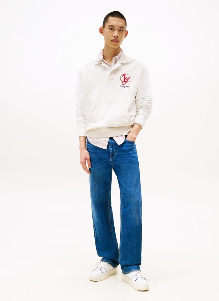 TOMMY JEANS Relaxed Rugby Sweatshirt - Image 3