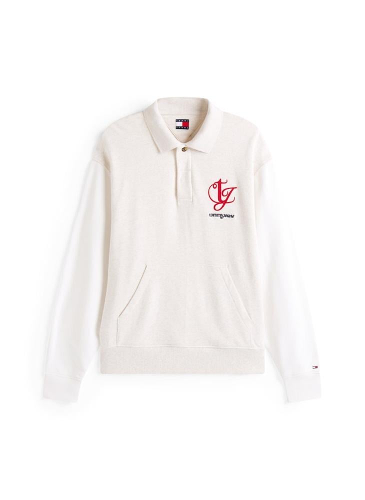 TOMMY JEANS Relaxed Rugby Sweatshirt - Image 4