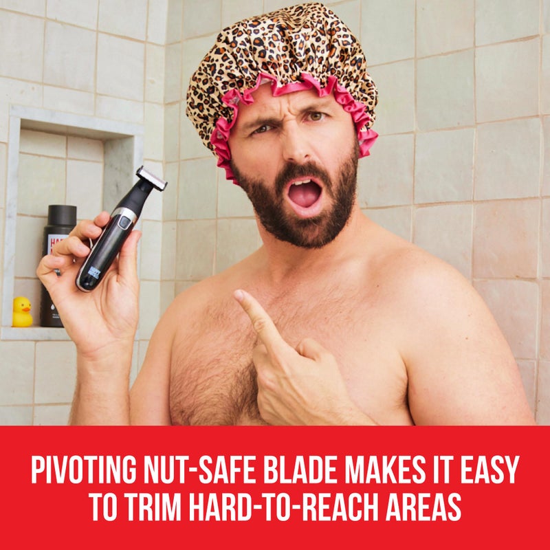 HAPPY NUTS The Ballberâ„¢ Electric Body Hair Trimmer for Men - Mens Body Groomer Kit for Privates - IPX7 Waterproof Shaver for Hard to Reach Areas - Image 5