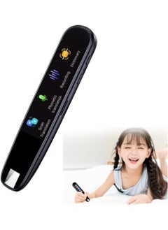 Pen Traductor, Scanning Pens for Reading for Students, Traductor Inteligente Portátil De Voz, Pluma Para Traducir Idiomas, Multipurpose Translation Device, Novelty Digital Translation Pen(black)