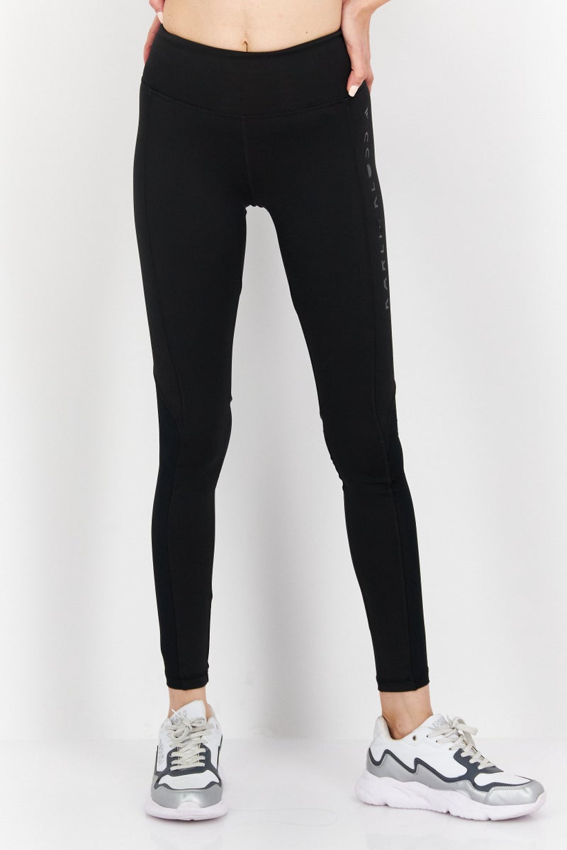 Adidas Women Sportswear Fit Pull On Training Leggings, Black - Image 1