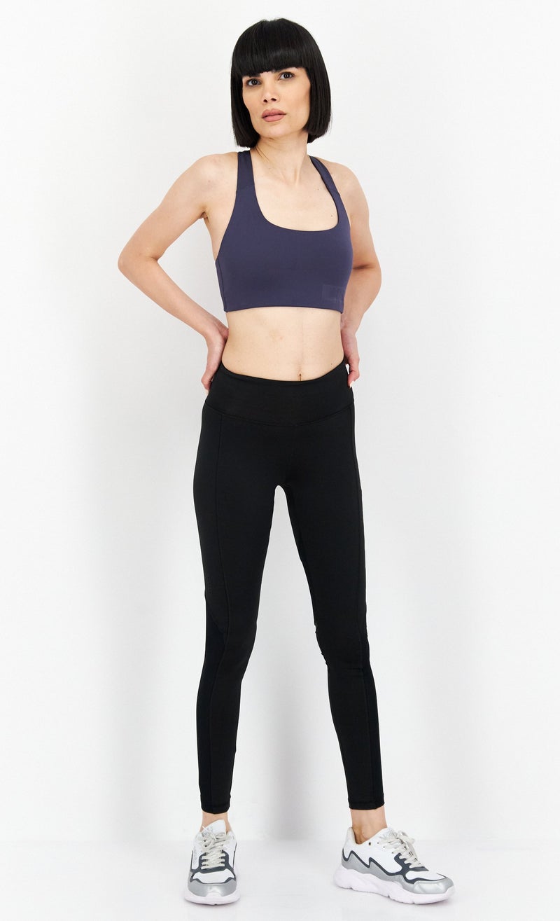 Adidas Women Sportswear Fit Pull On Training Leggings, Black - Image 3