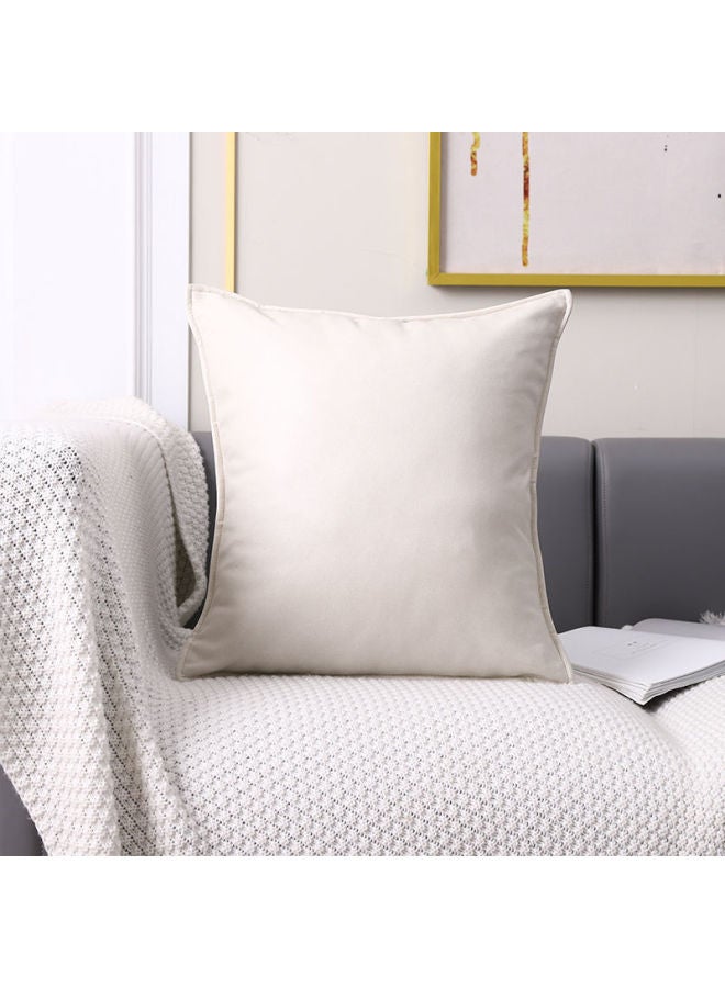 Technology Cloth Pillow Case Light Luxury Simple Bedside Soft Bag Cushion Office Pillow Backrest Cover Sofa Pillow