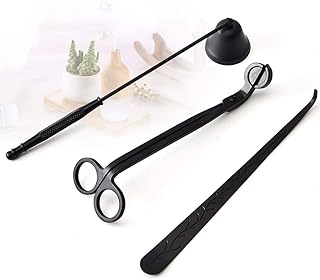 YURROAD YURROAD 3 in 1 Candle Tools Set, Candle Wick Trimmer, Candle Cutter, Candle Snuffer, Candle Wick Dipper Accessory Set -  - Image 1