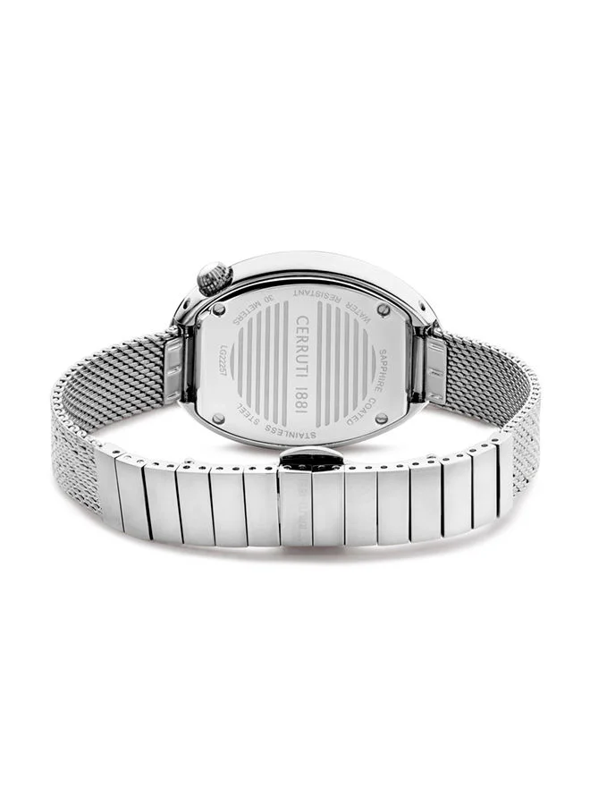 شيروتي 1881 Cerruti Watch for Women - Blue Dial - 30 MM