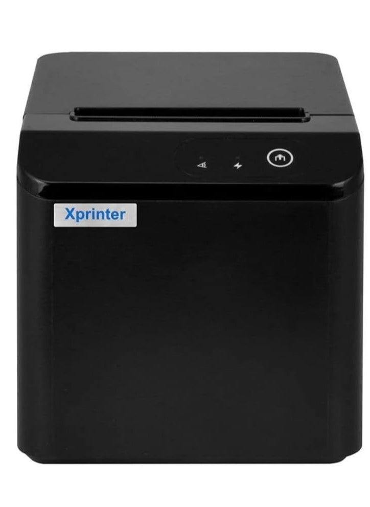 Xprinter XP-T80Q 80mm Thermal Cash Receipt Printer, Monochrome  - Image 1