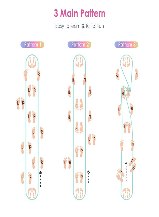 Cikyner Chinese Jump Rope, 4m Long 1.5cm Wide Elastic Chinese Ropes with Instructions French Skipping Rubber Band for Indoor and Outdoor Children Jumpsies Games, Ideal for Gifts for Girls and Boys - Image 4