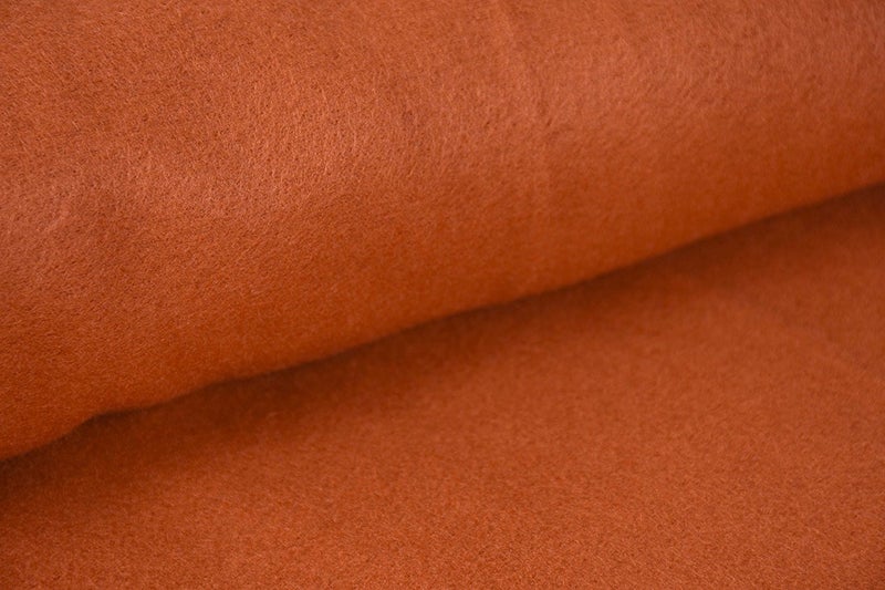 Goyal's ® Polar Fleece AC Double Bed Blanket (Orange) - Image 3