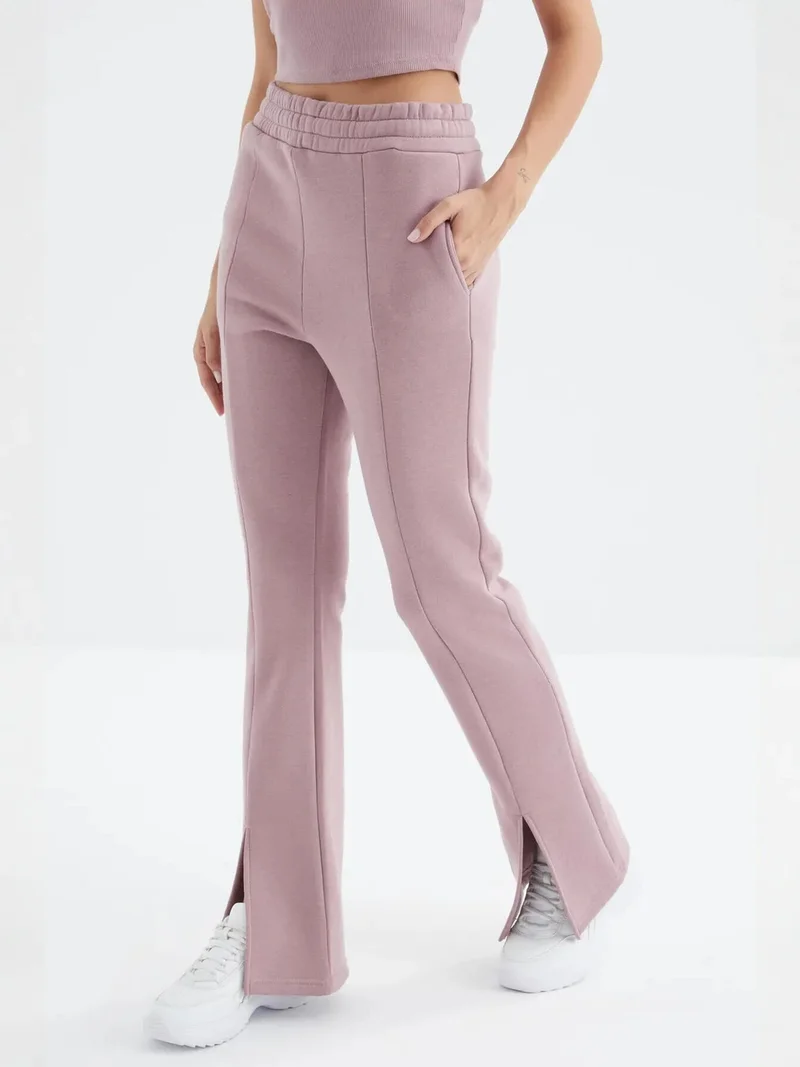 تومي لايف TOMMY Women's Relaxed Straight-leg Sweatpants