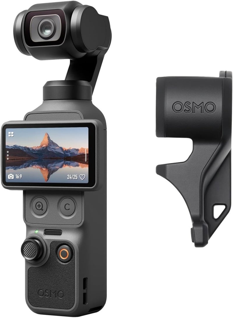 Dji World Dji Osmo Pocket 4 Standard Combo 4K Gimbal Camera | 1-Inch CMOS Sensor | 3-Axis Mechanical Stabilization | 107GB Built-In Storage | ActiveTrack | 2-Inch Rotatable OLED Touchscreen | Pocket Vlog Camera for Travel & Content Creation - Image 1