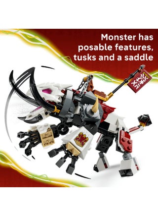 NINJAGO Zilvar and Grimtak the Dragon Beast Toy 71863 (Age 7+, 232 Pieces) - view 3