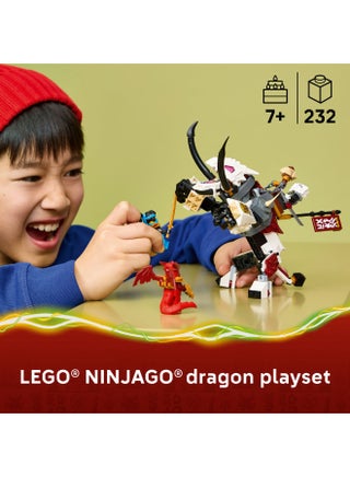NINJAGO Zilvar and Grimtak the Dragon Beast Toy 71863 (Age 7+, 232 Pieces) - view 2