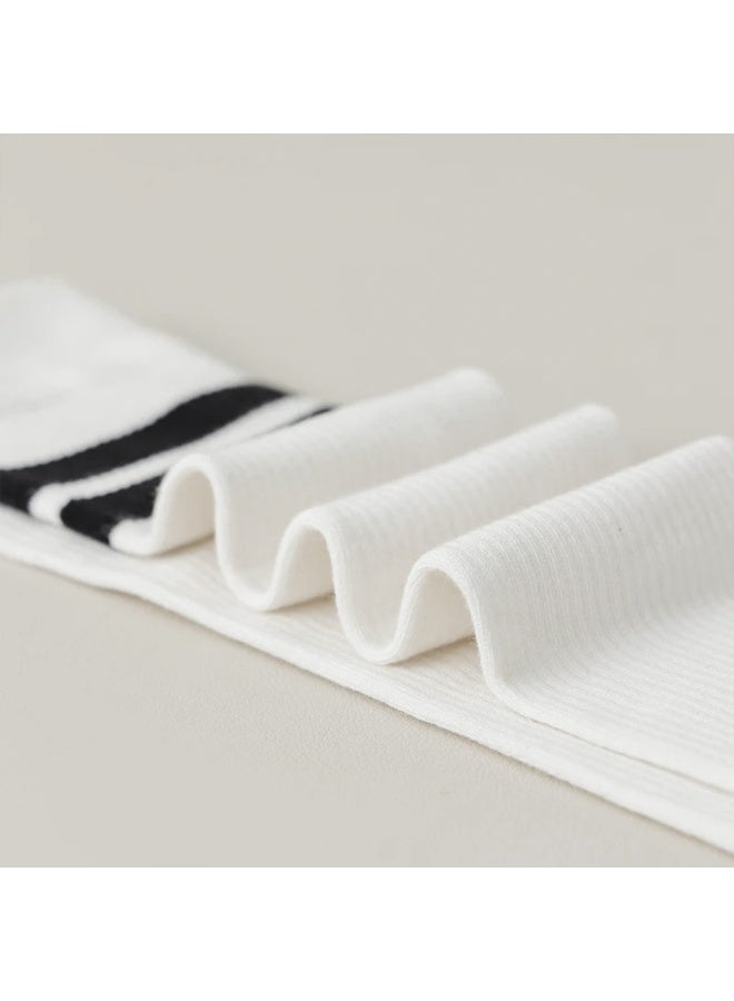 جوارب طويلة فوق الركبة للنساء بأسلوب أكاديمي بلون موحد جوارب طويلة فوق الركبة للسيدات والفتيات - Image 5