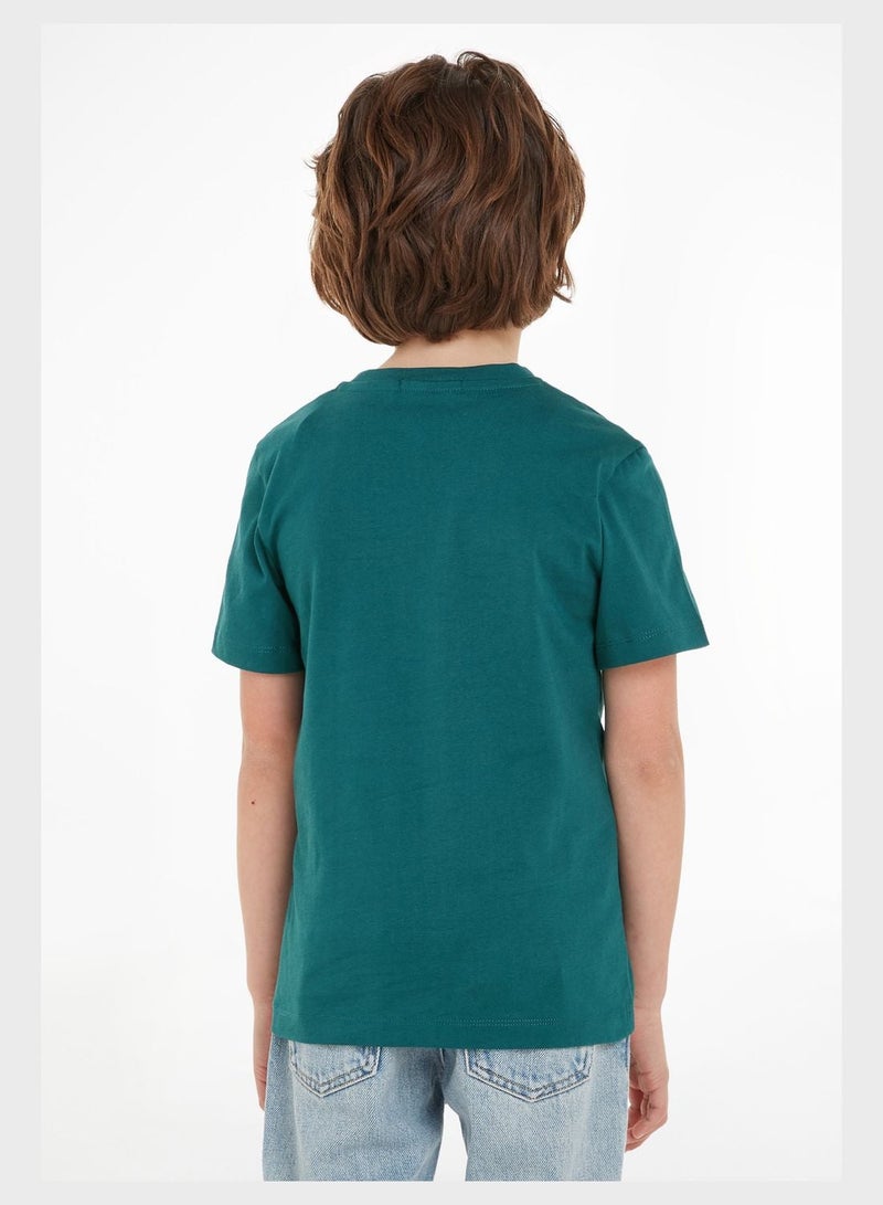 Calvin Klein Jeans Kids Crew Neck T-Shirt - Image 4