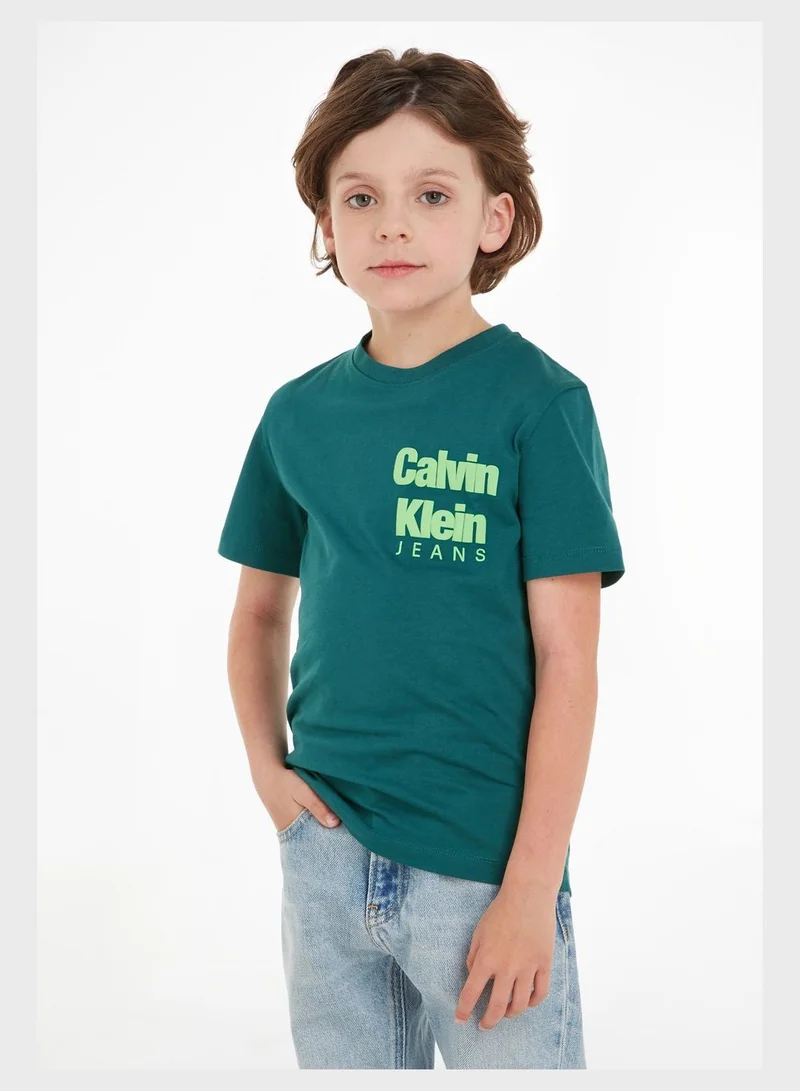 Calvin Klein Jeans Kids Crew Neck T-Shirt