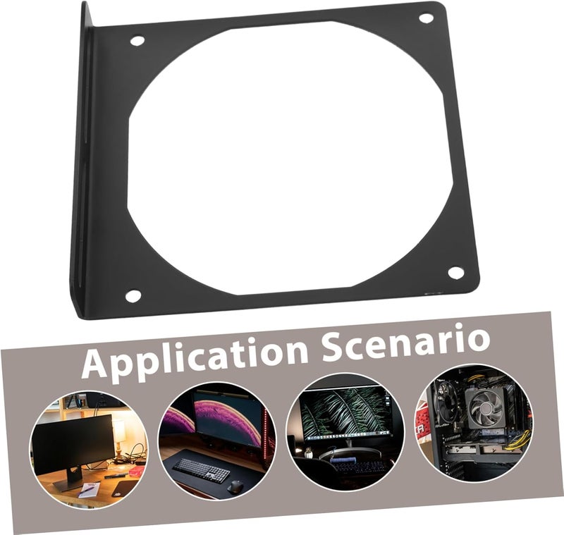 External Radiator Fan Mounting Bracket for PC Space Saving Support Rack for Versatile Cooling Systems Simple Installation Fit Compatible with Various Radiators - Image 3