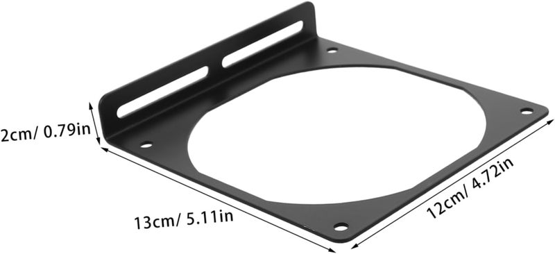 External Radiator Fan Mounting Bracket for PC Space Saving Support Rack for Versatile Cooling Systems Simple Installation Fit Compatible with Various Radiators - Image 2