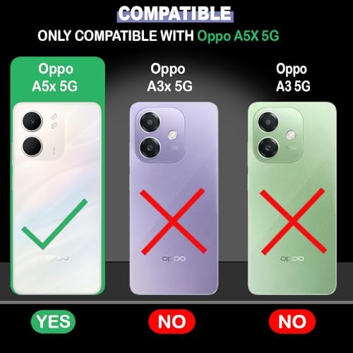 Casotec Back Cover for Oppo A5x 4G / A5x 5G | Full Camera Protection | Liquid Silicon Case | Flexible Bumper Case for Oppo A5x 4G / A5x 5G (Purple) - Image 2