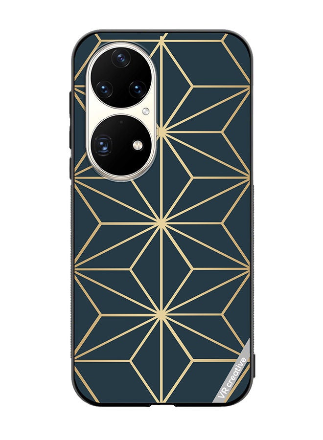 VR CREATIVE Protective Case Cover For Huawei P50 Pro Asian Icon Design Multicolour - Image 1